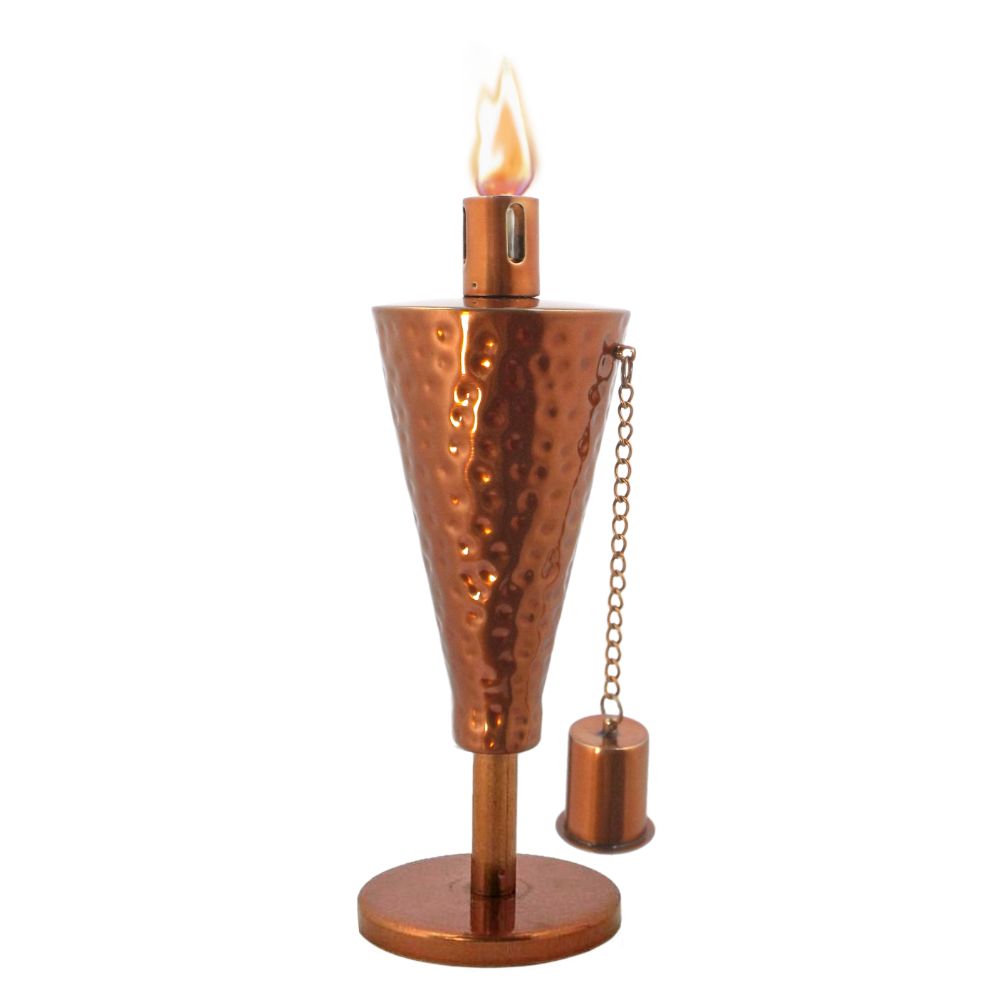 Anywhere Fireplaces 90227 Anywhere Torch TableTop-Hammered Copper Cone (1 pc)
